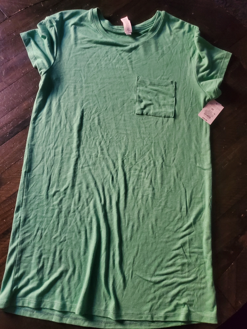 Auden Short-Sleeve Pocket Nightshirt Dress